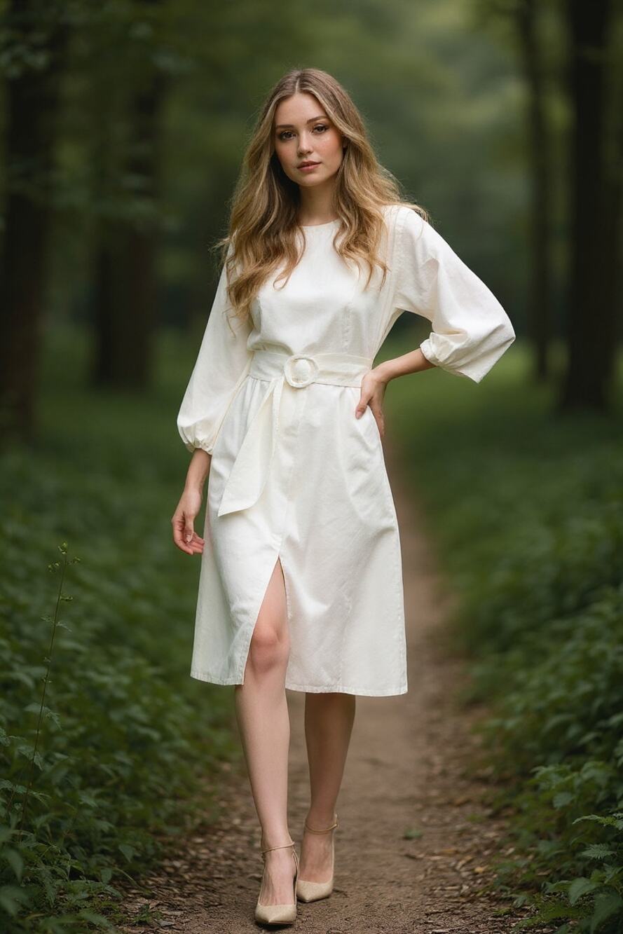 SACHIN + BABI Dress Size 0 Evening Gown NEW Annie Ivory Knee Length Sash